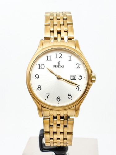 Orologio FESTINA Acero Classico F16749 acciaio placcato quarzo Donna  293vv19 | eBay