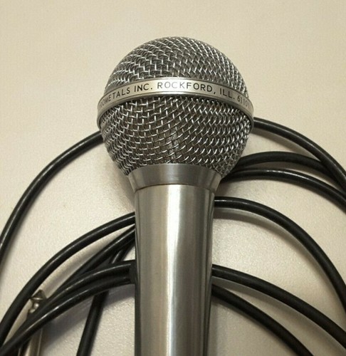 Vintage Cardioid Ball Dynamic Mic Microphone, Japan, 1/4" Jack, Wired, Working - Picture 6 of 6