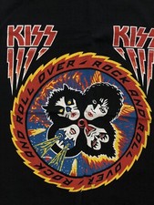 kiss rock and roll over shirt Size M
