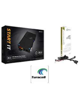 Firstech FT-DC3-LC  Remote Start System w/ Harness For Dodge 2008-2017