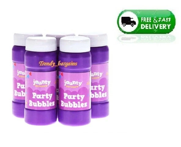 PLAYWRITE GROUP Bubble Tubs 60ml Birthday Party Loot Bag Filler Children Kid Toy Pack OF 5/10/20