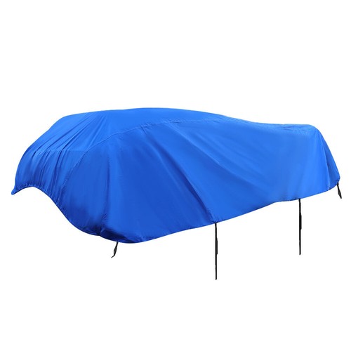 17'-19' Heavy Duty Waterproof Boat Cover PEVA Pontoon Trailerable Beam 95'' Blue - Bild 4 von 14