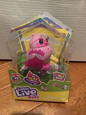 Little Live Pets Lil' Bird- Interactive Moving Bird- Tiara Tweets Pink-AS IS