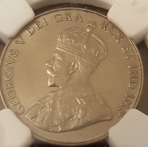 1935 Canada 5 Cent   NGC MS62    only 3 graded higher by NGC   