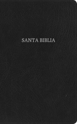 RVR 1960 Biblia Ultrafina, Negro Piel Fabricada by B&H Español Editorial...