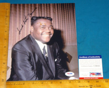 REAL PSA/DNA Authentic Fats Domino Signed 8"X10" Color Photo #2