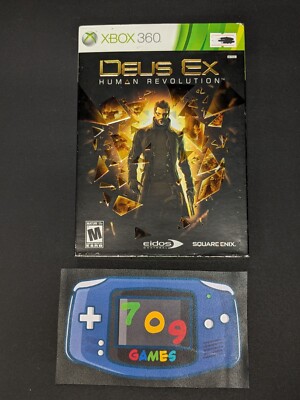 Deus Ex: Human Revolution W /Slipcover (Microsoft Xbox 360, 2011)