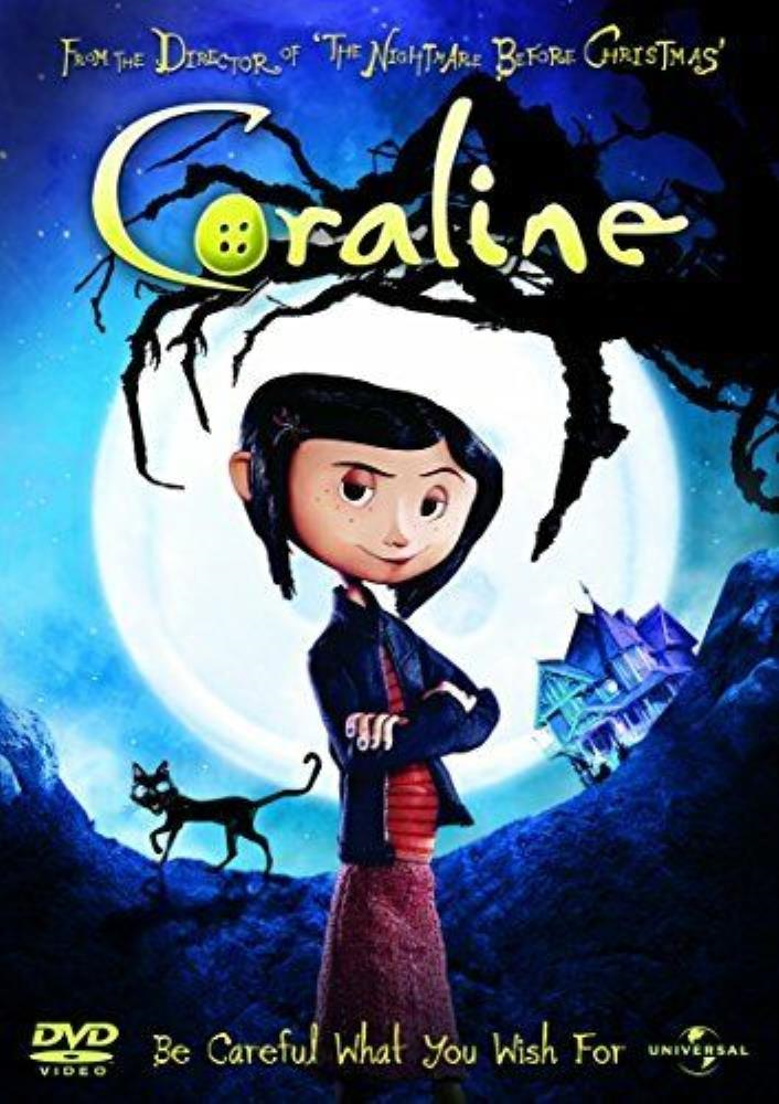 Coraline DVD (2009) FREE SHIPPING