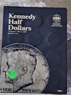 1964 - 1985 Kennedy Half Dollar Coins Whitman Book #1 with 36 Coins