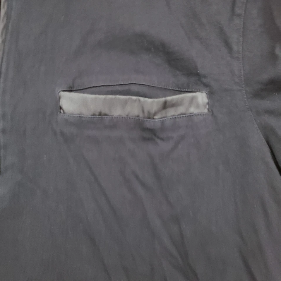 Michael Kors Polo Shirt Mens Extra Large Black 1/4 Zip Rugby Preppy Logo Adult A - Image 3 of 4