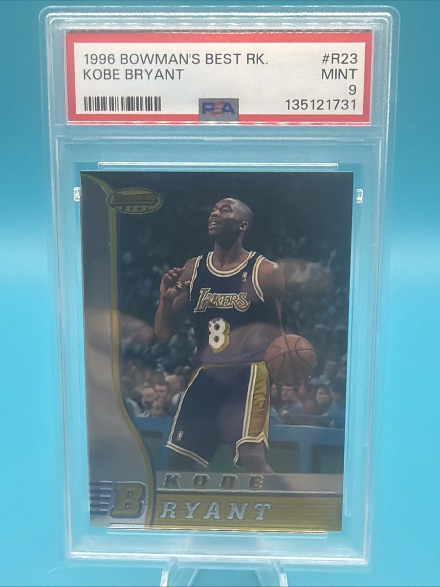 Bowman Kobe Bryant 9 Graded Basketball Sports Trading Cards