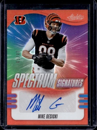 2025 Panini Absolute Mike Gesicki Orange (RAW)
