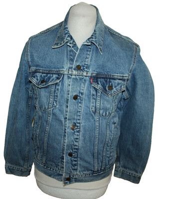 Levi's 70503 Jacke Jeansjacke, Gr. M, Blau !  Vintage Denim ! 1999 Paper Tag