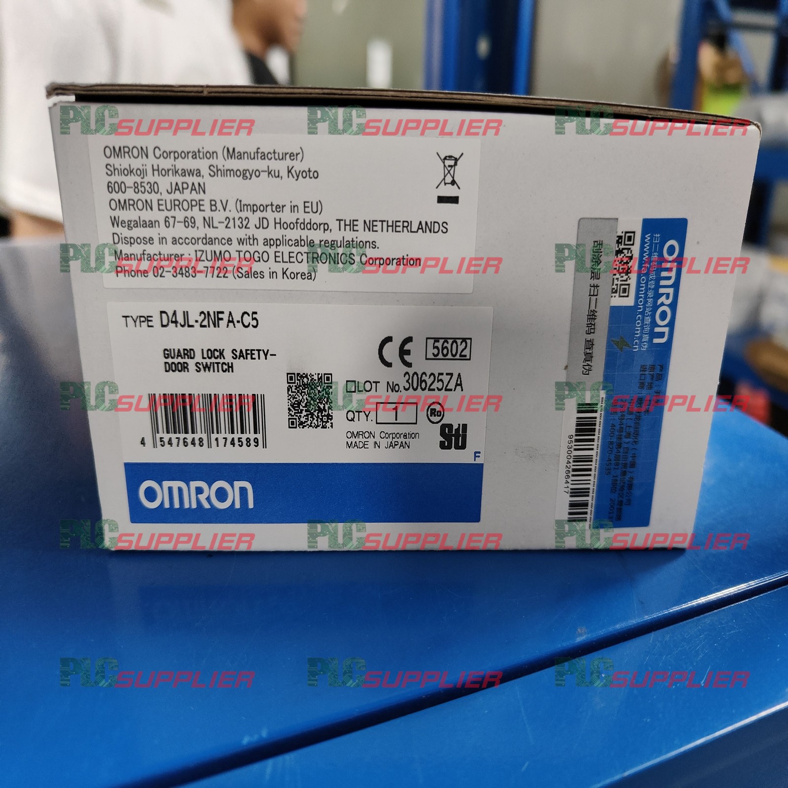 NEW Omron D4JL-2NFA-C5 With 1 Year warranty