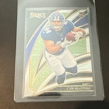 2025 Panini Select - Club Level Cam Skattebo #294 (RC)