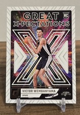 2023-24 DONRUSS GREAT X-PECTATIONS VICTOR WEMBANYAMA ROOKIE RC
