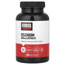 Force Factor Selenium 200 mcg 120 Veg Caps