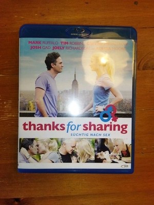 Blu-Ray Film: Thanks For Sharing - Süchtig Nach Sex  ( Sammlung )  ( NEU & OVP )