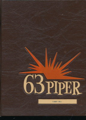 Birmingham MI Seaholm High School yearbook 1963 Michigan  Piper