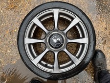 FIAT 500 ABARTH ALLOY WHEEL 595 312 2012-2016 195 45 16 6.5J SINGLE WHEEL