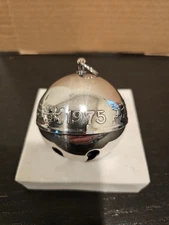 1975 Wallace Silver Plate Christmas Sleigh Bell Only- Sprightly Elves