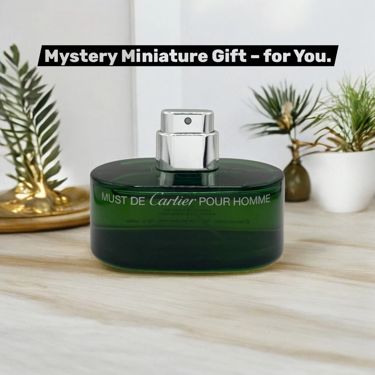 香水(男性用) MUST POUR HOMME de Cartier Must de Cartier Pour Homme Perfumes for Men for sale | eBay