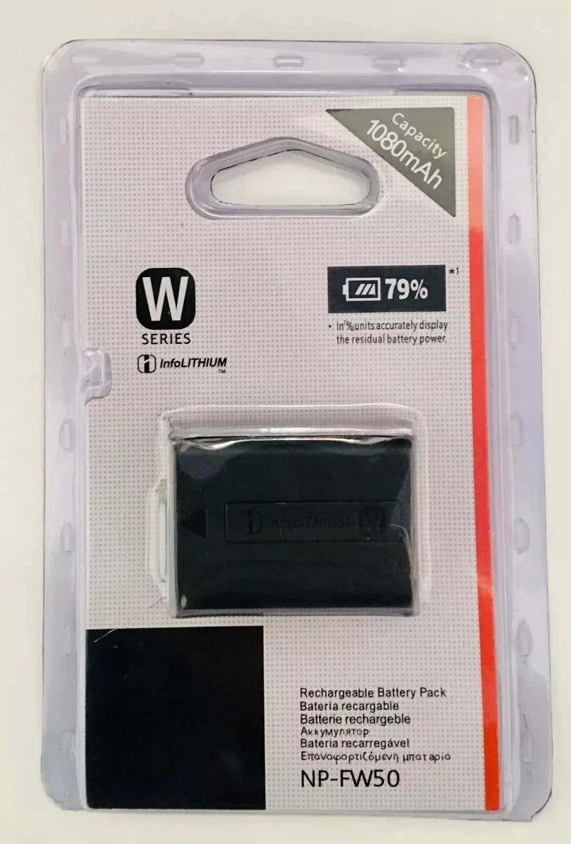 Bateria De Reposição Para SONY NP-FW50