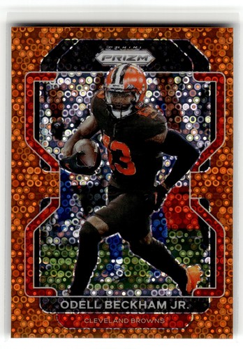Odell Beckham Jr. 2021 Panini Prizm #261 Cleveland Browns Disco
