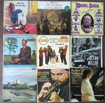 7. JOBLOT BUNDLE: 72 X VINYL LP S MIXED GENRES BUNDLE