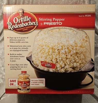 Orville Redenbacher's Stirring Popper By Presto NEW