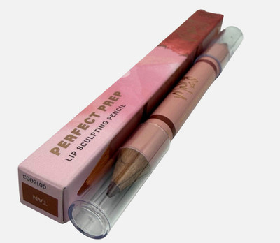 Mally Beauty Perfect Prep Lip Sculpting Pencil Duo Tan NEW in Box