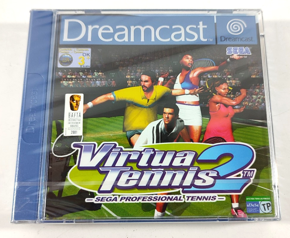 Jeu Sega Dreamcast VF  Virtua Tennis 2  Neuf sous blister  Envoi rapide et suivi