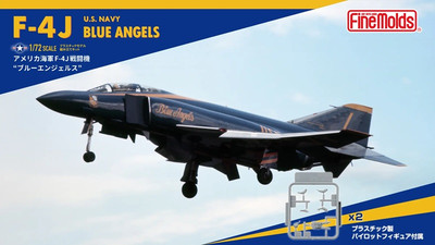 Fine Molds FX03 - 1/72 U.S.Navy F-4J Blue Angels - Neu