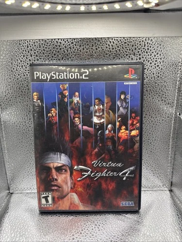 PS2: Virtua Fighter 4  (Sony PlayStation 2) Black Label Complete W/ Manual CIB