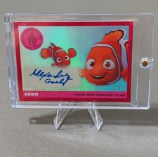 2025 Topps Disneyland 70th Nemo Autograph Alexander Gould Submarine Voyage 2/5