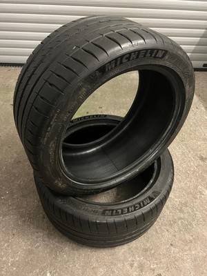 2x MICHELIN Sommerreifen 295/35 ZR 19 XL (104Y) PILOT SPORT 4 S -TOP GEBRAUCHT-