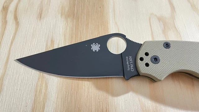 Spyderco Golden.Colorado 美国地球折叠刀棕褐色手柄 CPM S30V 黑色 — 第 4/4 张图片