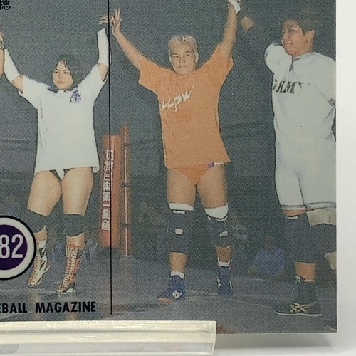 Ladie's Legend Pro Wrestling #282 BBM Pro Wrestling Card TCG Japan 1997 Baseball - Picture 9 of 10