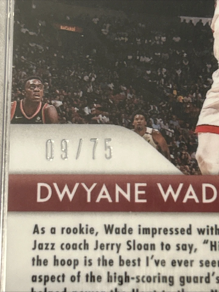 2018-19 Panini Prizm  Dwyane Wade Disco /75 - Image 3 of 3