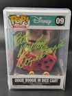 Ken Page Signed Disney Oogie Boogie In Dice Art Funko Pop #09 AUTO PSA