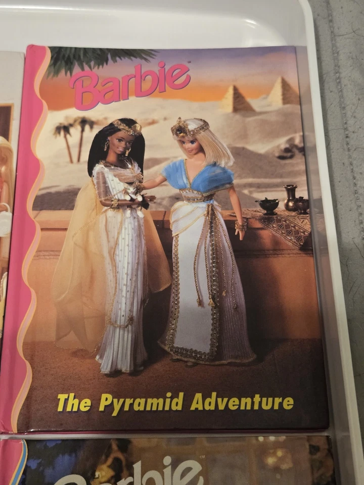 Barbie Hard Cover Books Vintage 98-99 Barbie & Friends Hard Cover Books Lot Of 4 - Image 4 of 4