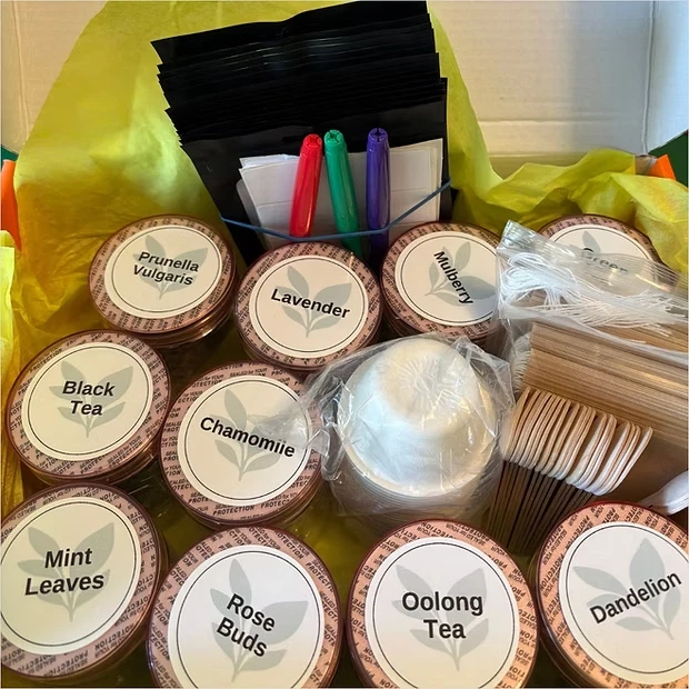 Kit de mezcla de té: programa completo de fabricación y toma para grupos Foto 3 de 3