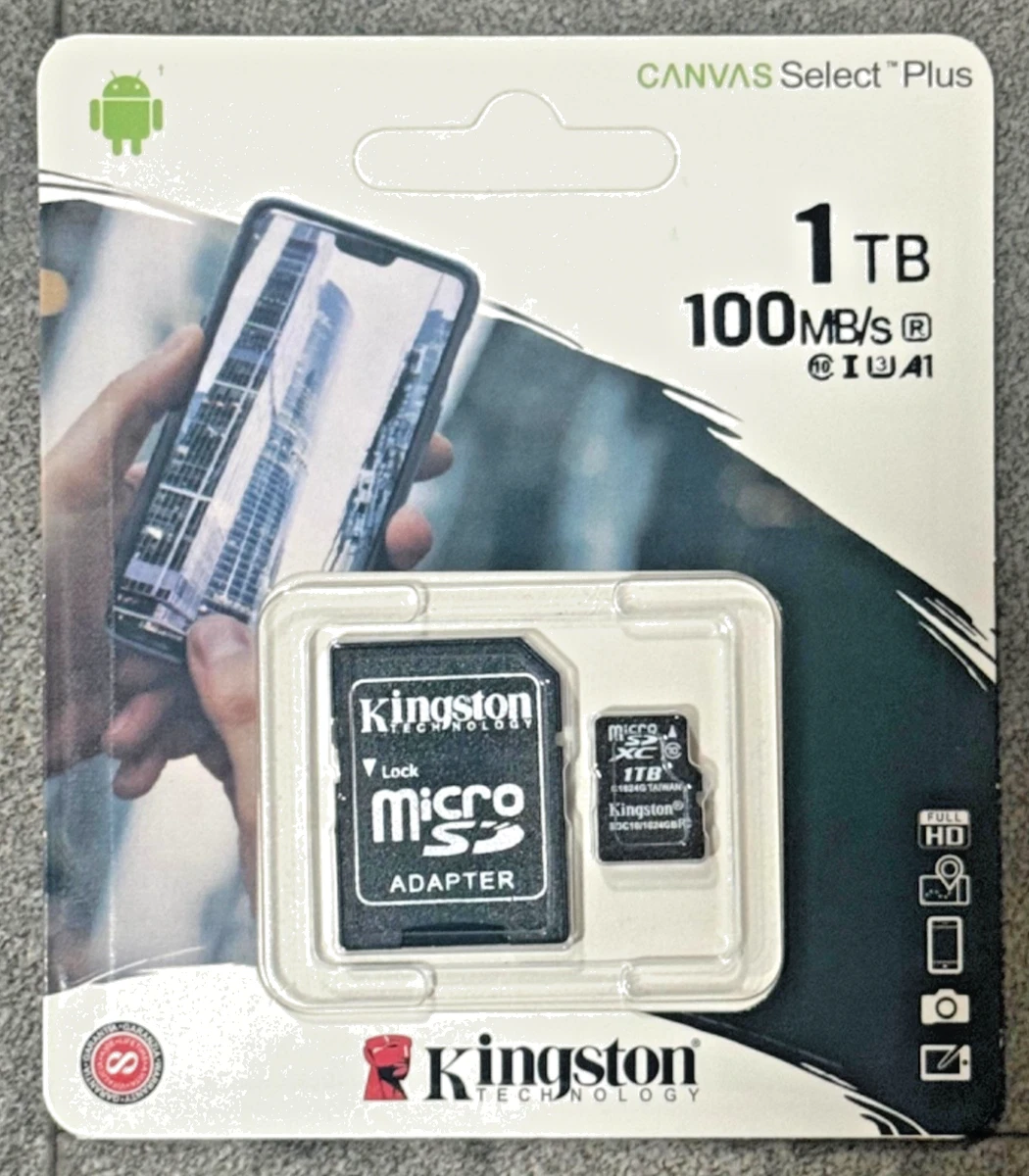 Kingston MicroSD Memory Cards 128 GB Storage Capacity for sale | eBay