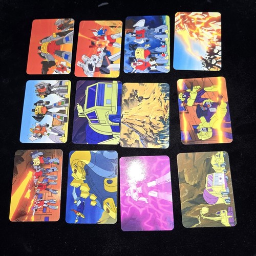 MINT 1985 TRANSFORMERS ACTION CARDS HASBRO Complete 192 Card Set 23 sticker - Picture 15 of 19