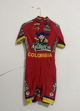 Cycling Triathlon Tri Jersey Bib Short Suit Racing Skinsuit Small Colombia