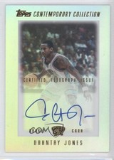 2003-04 Topps Contemporary Collection 457/499 Dahntay Jones #28 Auto 0c2