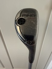 Ping i25 hybrid golf club 17 degree stiff flex rogue shaft RH