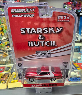 Greenlight Chrome Edition Chase 1976 Ford Gran Torino Starsky