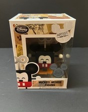 Funko Pop Mickey Mouse Figure DISNEY STORE: Artist Series two D23 2013 LE 3000