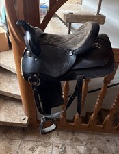 Pony Westernsattel Schwarz !Neu!